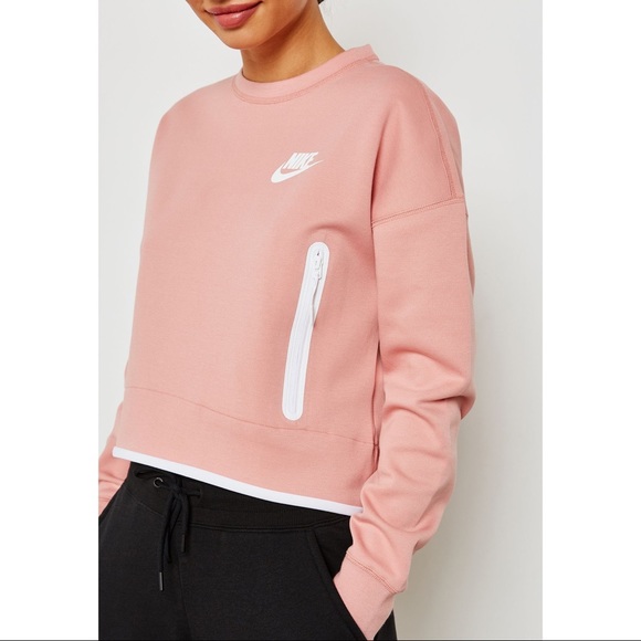 rust pink hoodie